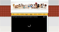 Desktop Screenshot of islandpuppies.com